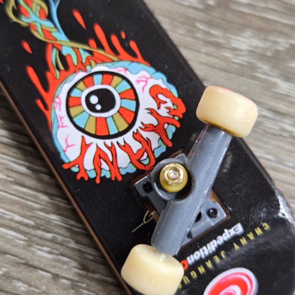 Tech Deck Expedition One Fingerboard Kids Black Eye Graphic Tested